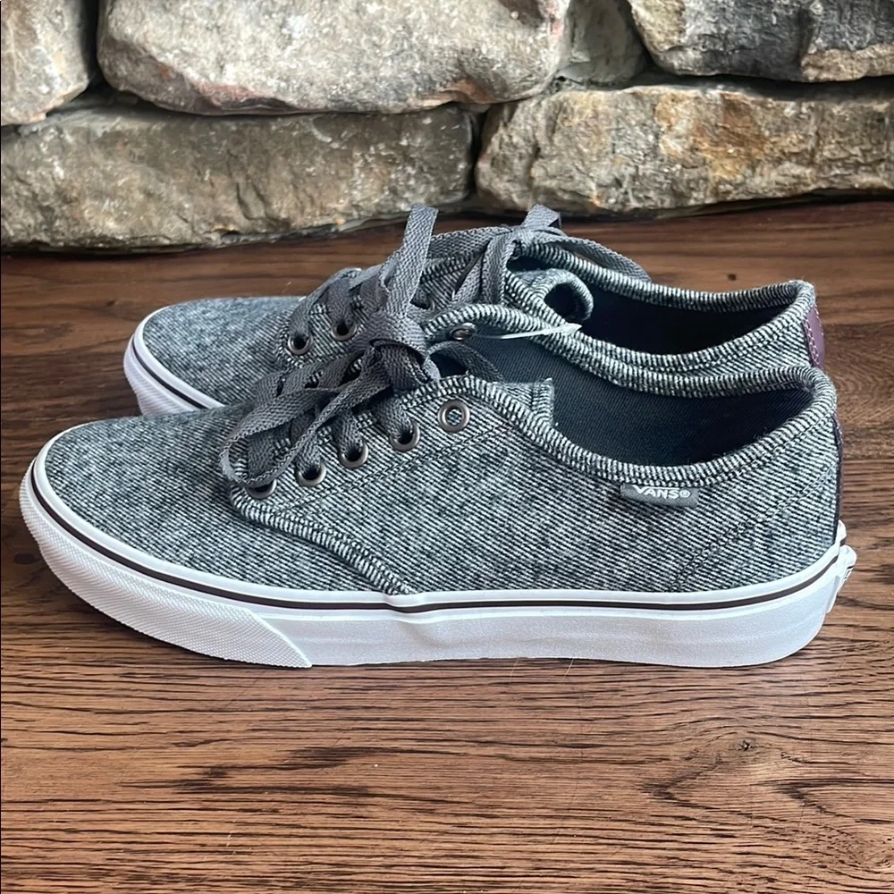 Women’s Gray Vans - Picture 2 of 8
